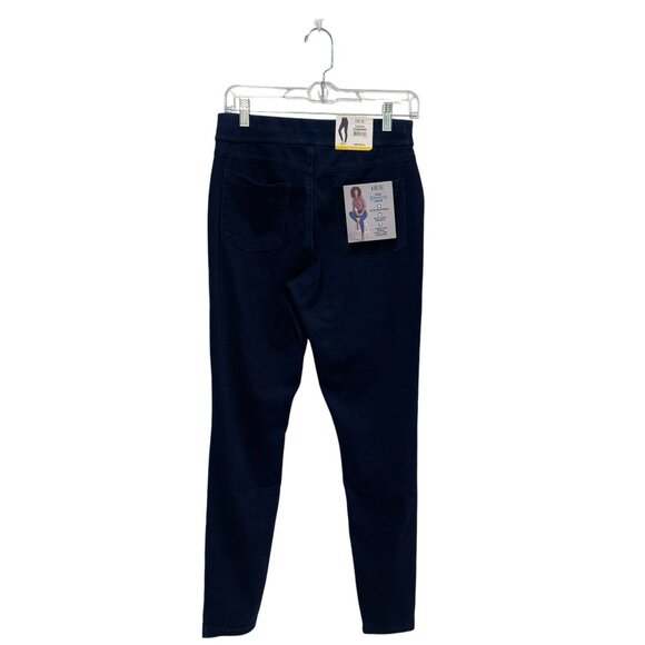 NWT Hue Stretch Denim Leggings Medium Soft Girl Lounge Casual Capsule Wardrobe - Picture 4 of 8